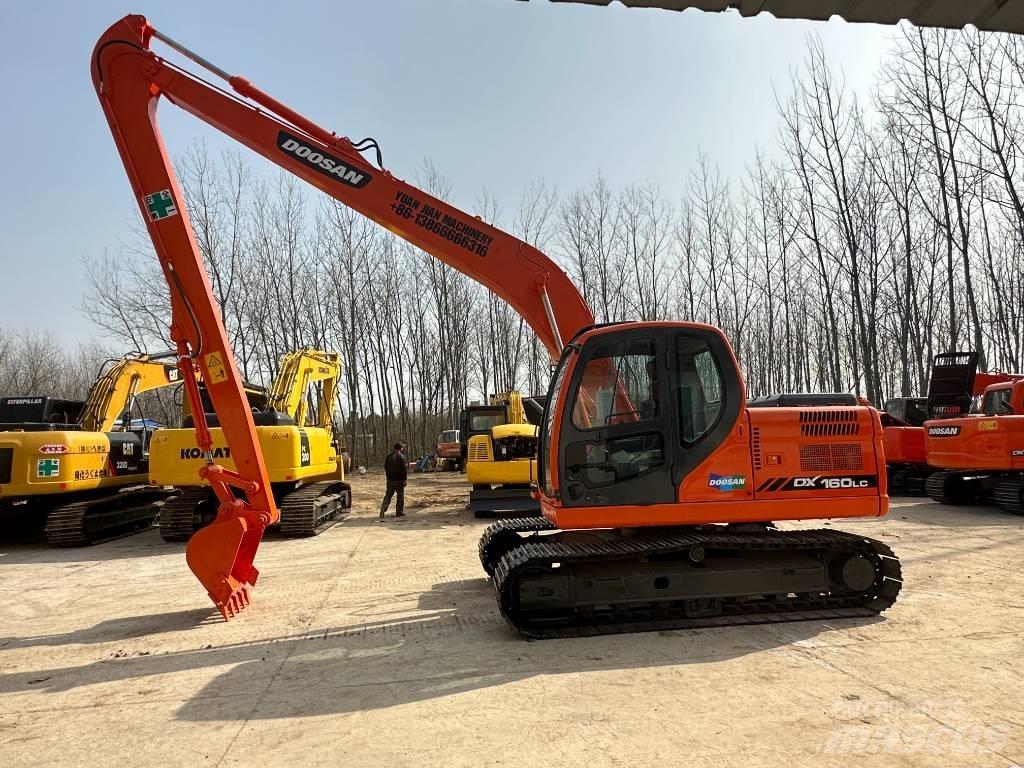 Doosan DX160LC Mini ekskavatörler, 7 tona dek
