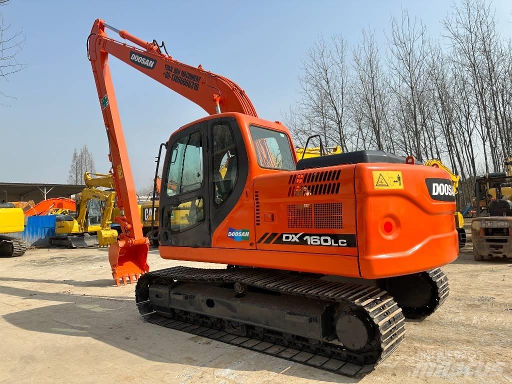 Doosan DX160LC Mini ekskavatörler, 7 tona dek