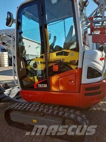 Takeuchi TB 230 Mini ekskavatörler, 7 tona dek