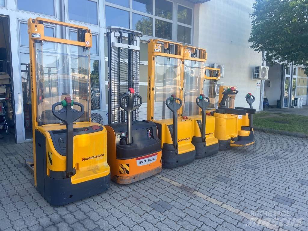 Jungheinrich EJC 110 Akülü depo ekipmanları
