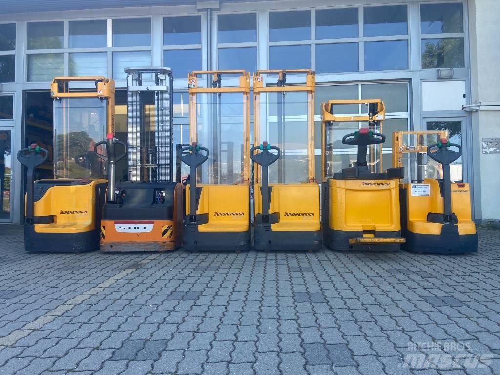 Jungheinrich EJC 110 Akülü depo ekipmanları