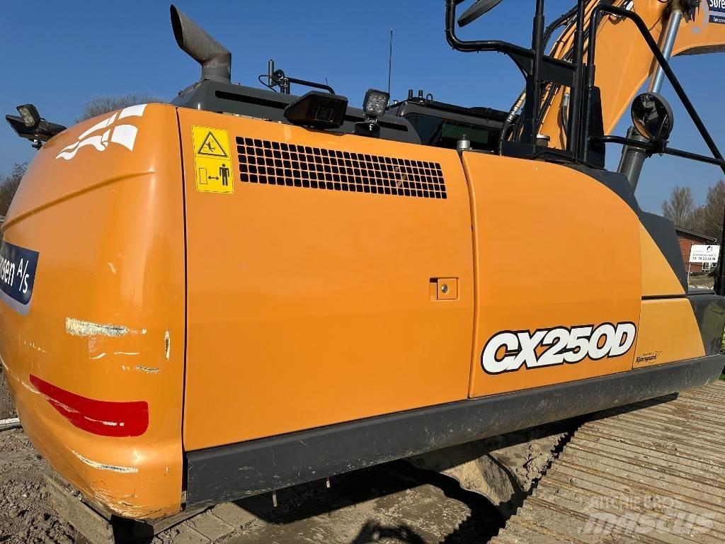 CASE CX 250 D Paletli ekskavatörler