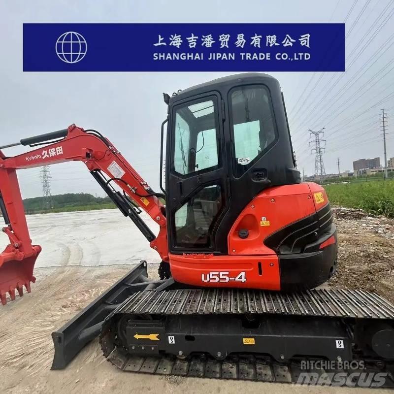 Kubota U 55-4 Mini ekskavatörler, 7 tona dek