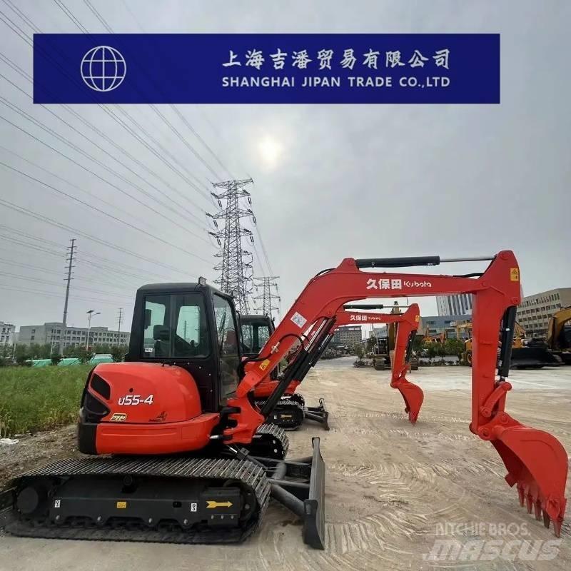 Kubota U 55-4 Mini ekskavatörler, 7 tona dek