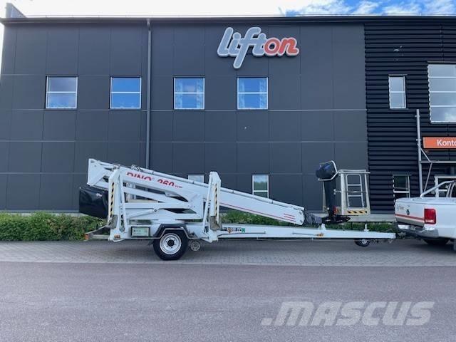 Dino 260 XTD Skylift Tekerlekli platformlar