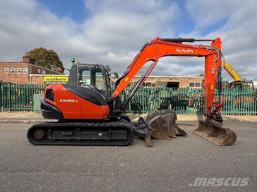 Kubota KX085-5 Midi ekskavatörler 7 - 12 t