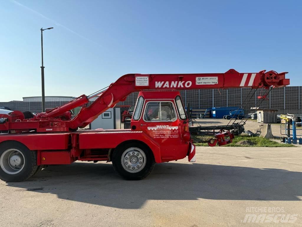 Krupp 6Gtk Arazi Tipi Vinçler (RT)
