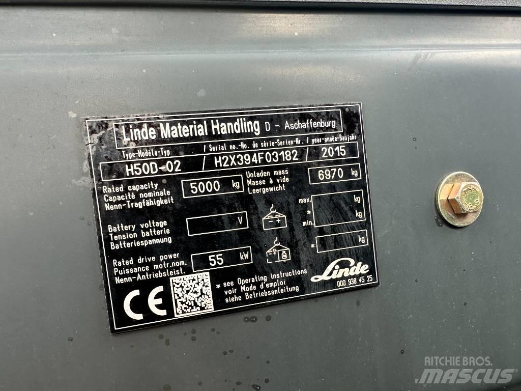 Linde H 50 D Dizel forkliftler