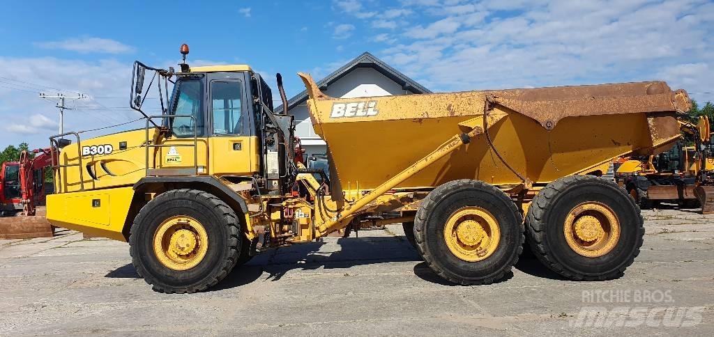Bell B 30 D Belden kirma kaya kamyonu
