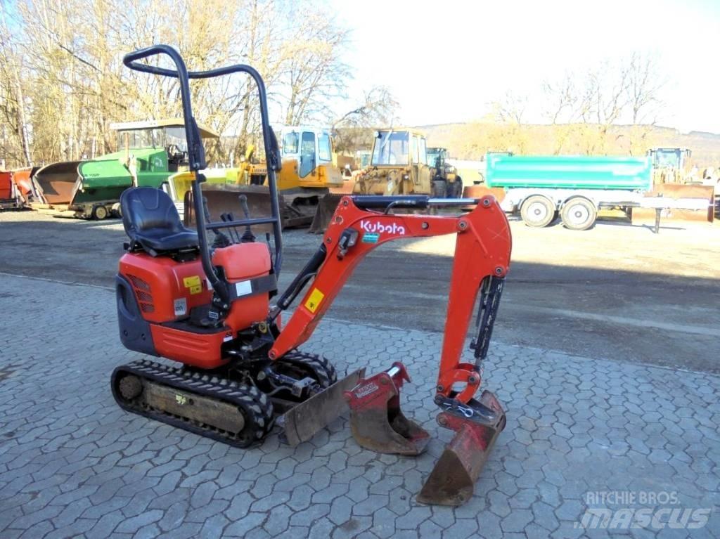 Kubota K 008-3 Mini ekskavatörler, 7 tona dek