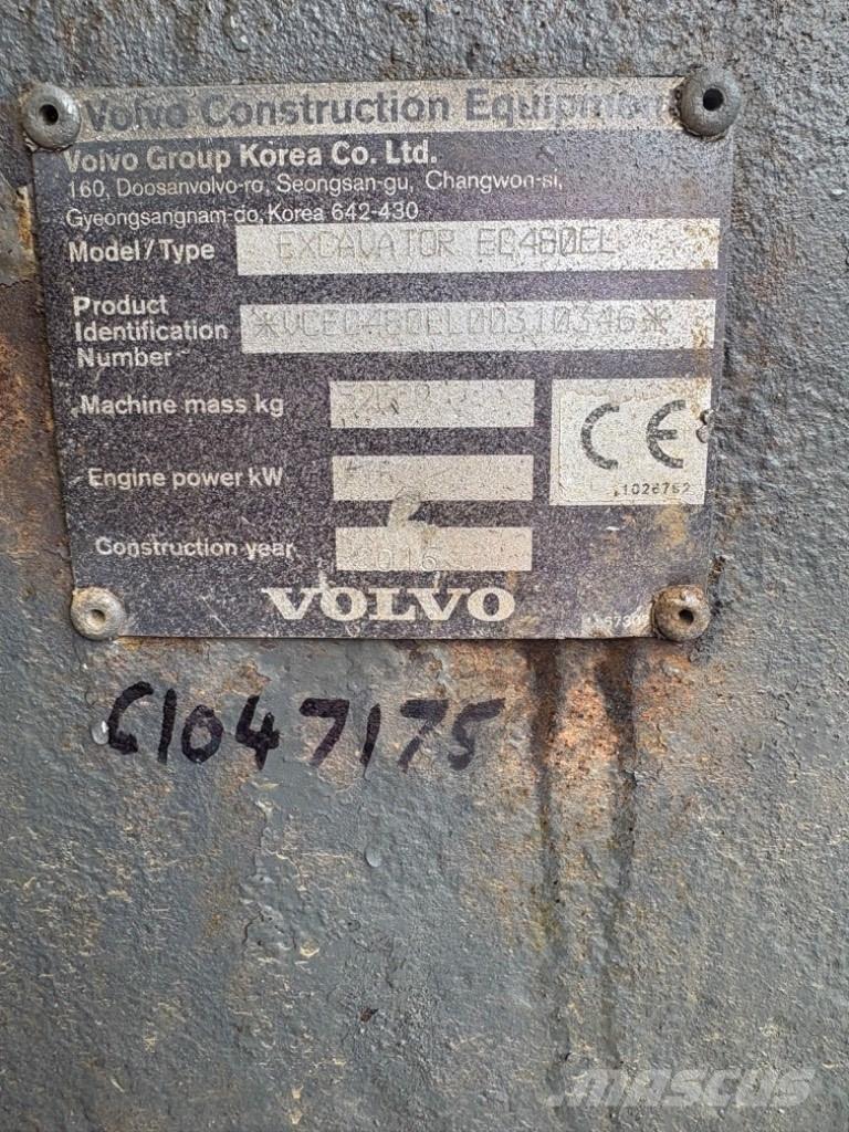 Volvo EC 480 E L Paletli ekskavatörler