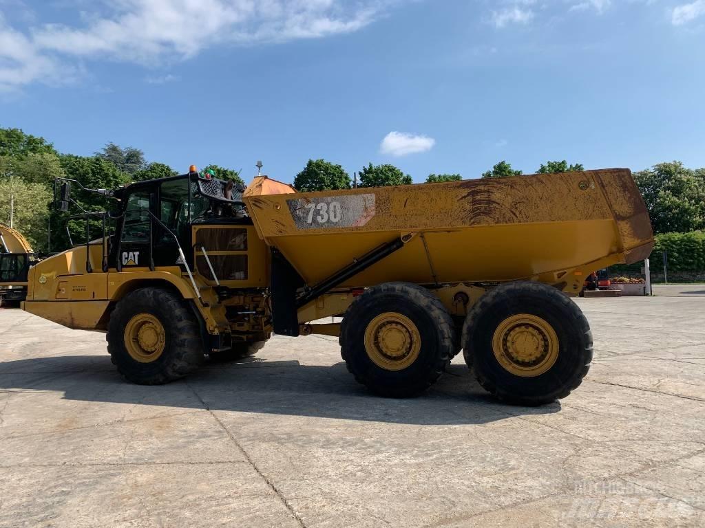 CAT 730 Belden kirma kaya kamyonu