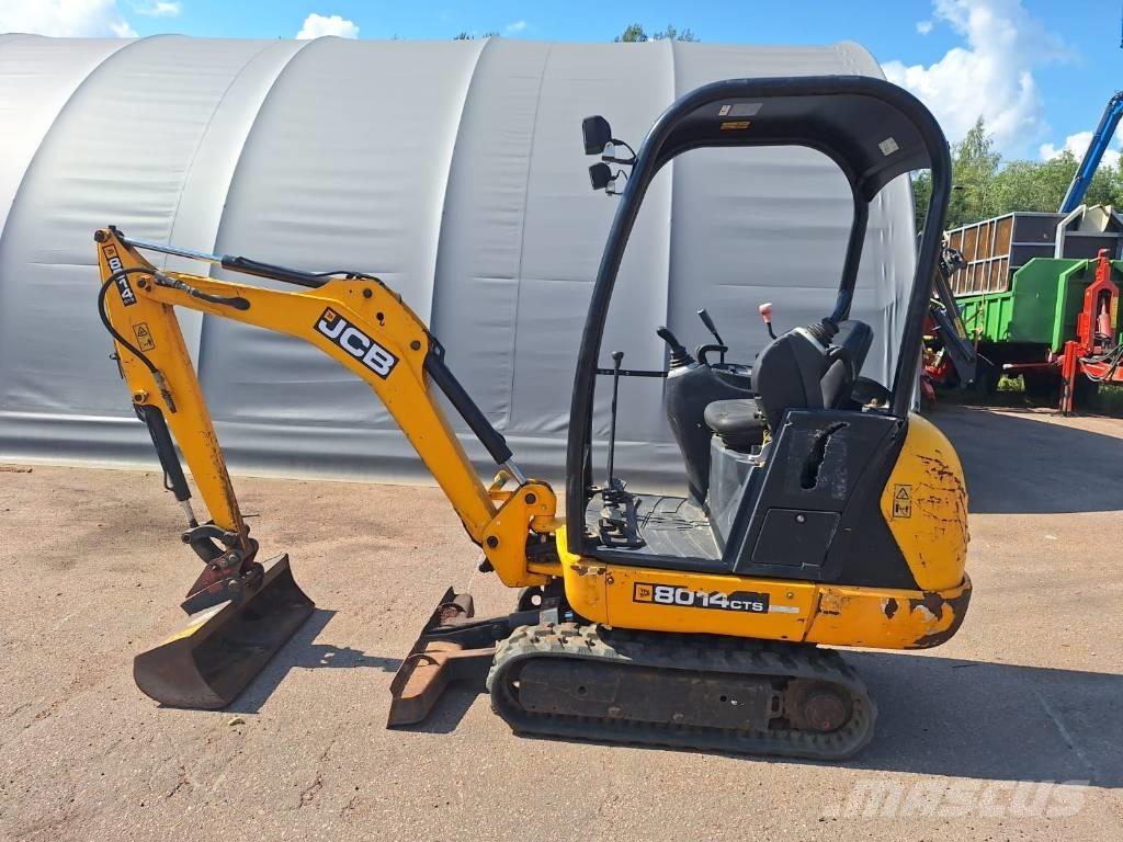 JCB 8014 Mini ekskavatörler, 7 tona dek