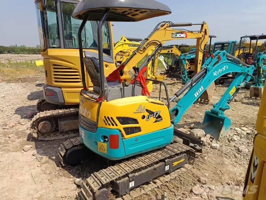 Kubota U 17 Mini ekskavatörler, 7 tona dek