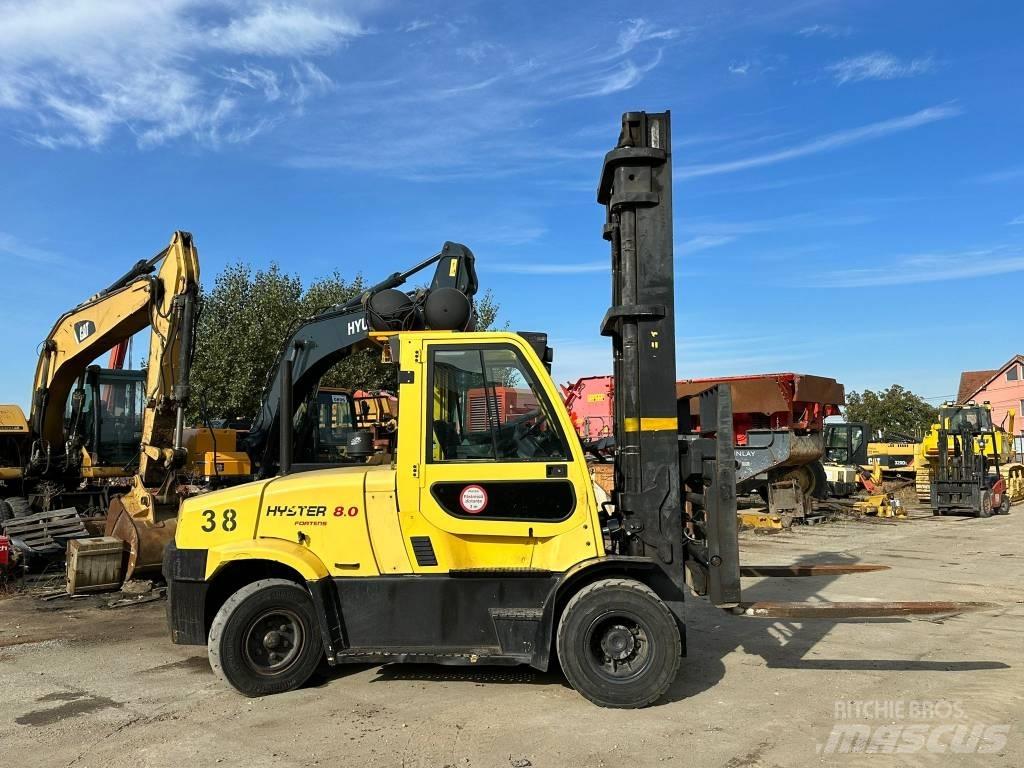 Hyster H 8.0FT9 LPG'li forkliftler