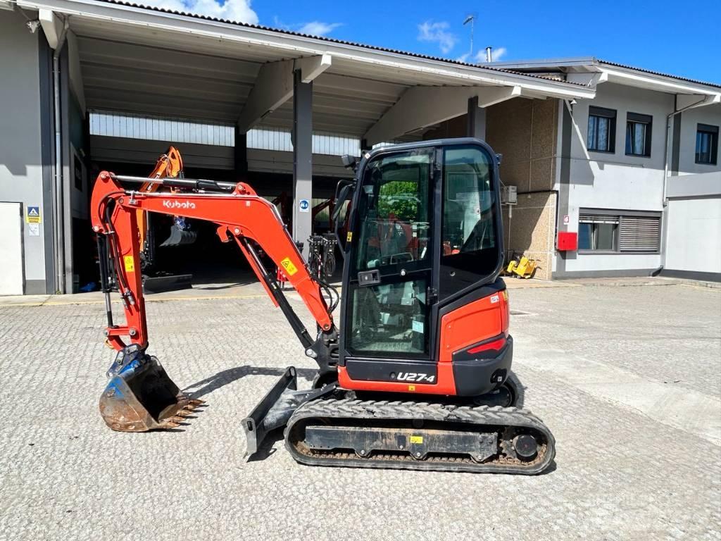 Kubota u27 hi Mini ekskavatörler, 7 tona dek