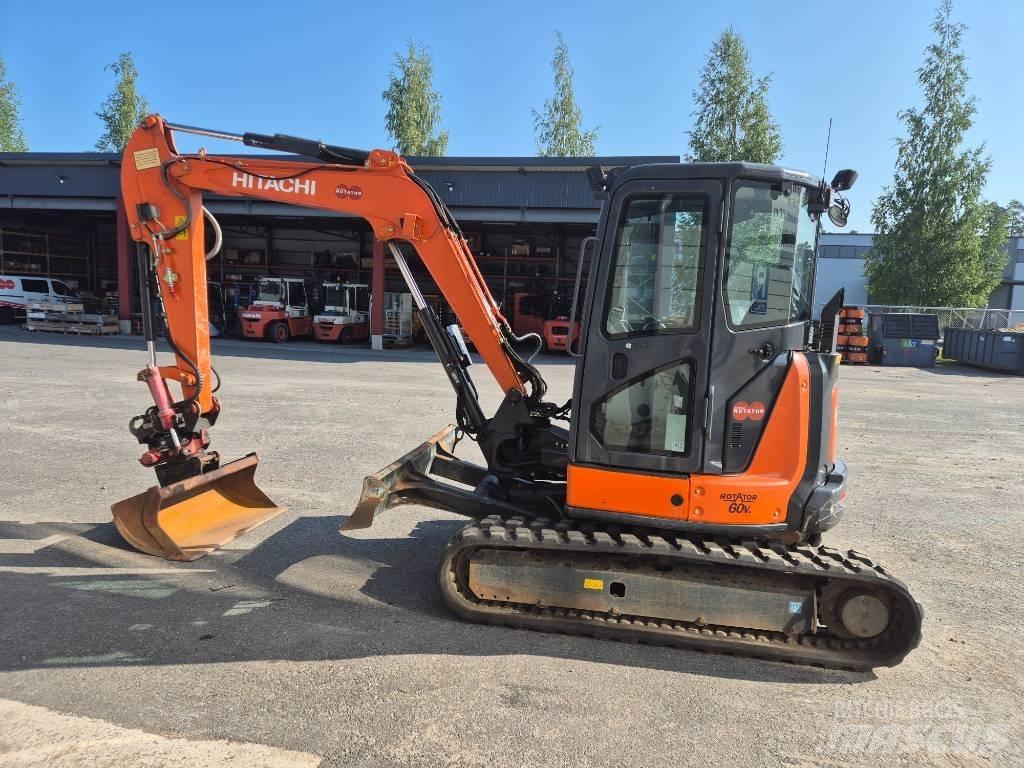 Hitachi ZX55U-5 Mini ekskavatörler, 7 tona dek