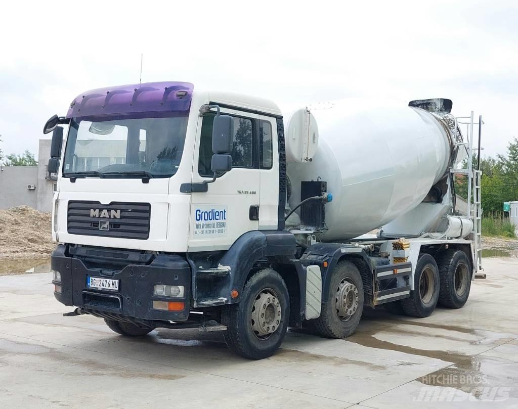 MAN TGA 35.400 Transmikserler