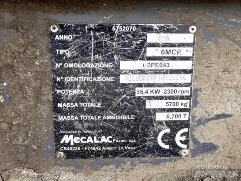 Mecalac 6MCR Mini ekskavatörler, 7 tona dek