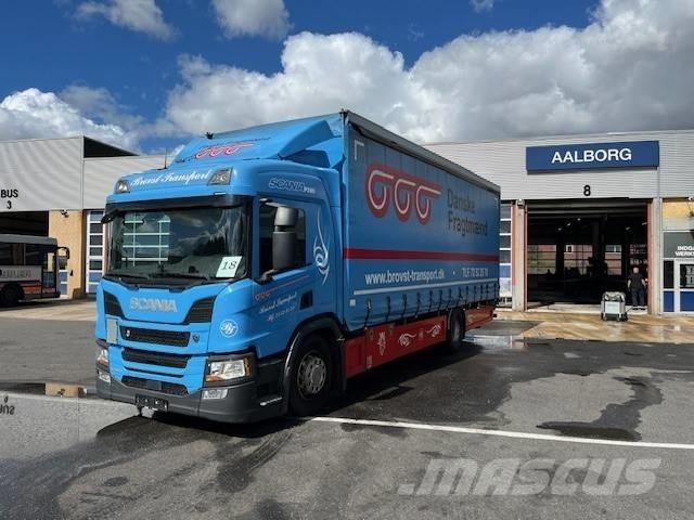 Scania P 280 Kayar tenteli kamyonlar