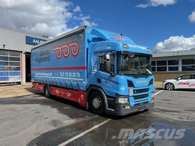 Scania P 280 Kayar tenteli kamyonlar