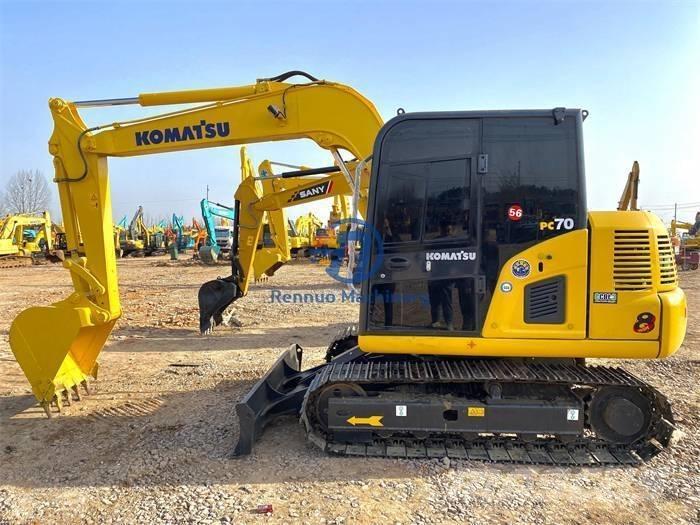 Komatsu PC 70-8 Mini ekskavatörler, 7 tona dek