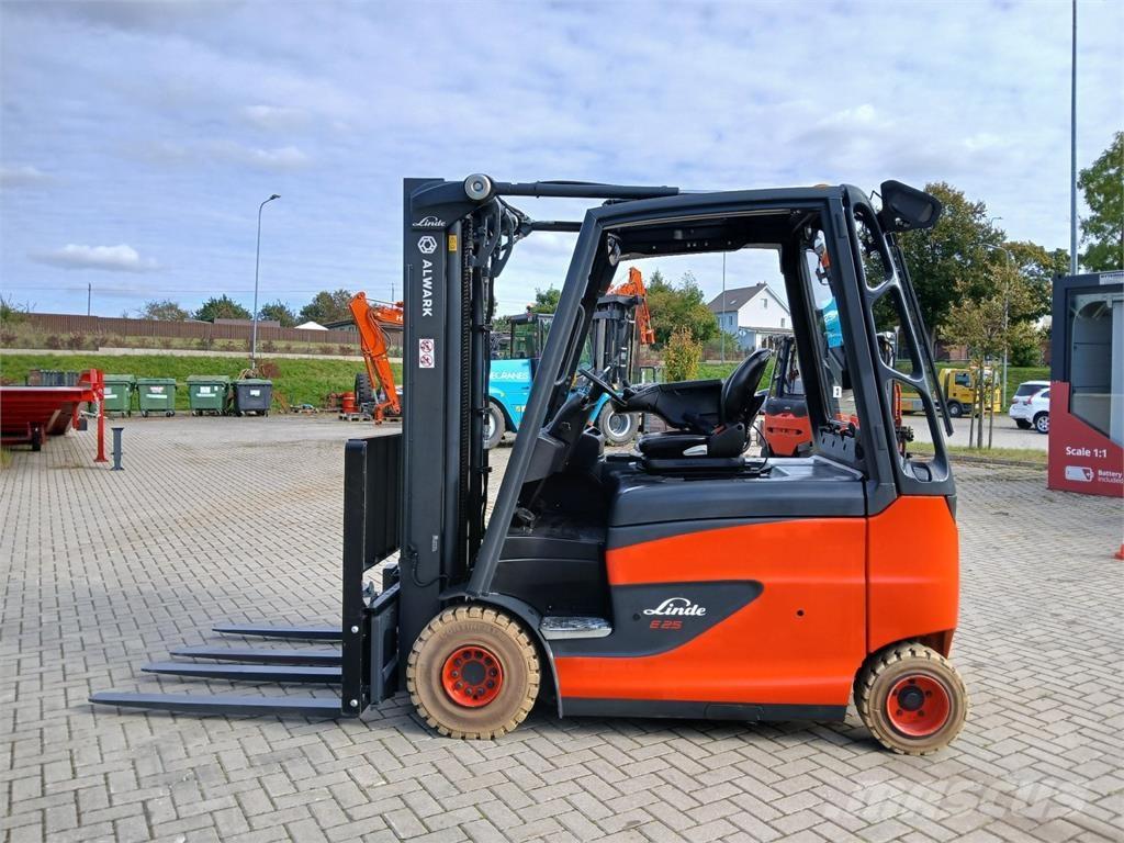 Linde E25/600HL Elektrikli forkliftler
