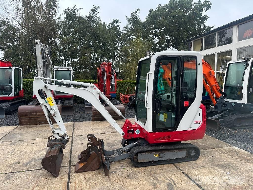 Takeuchi TB 216 Mini ekskavatörler, 7 tona dek