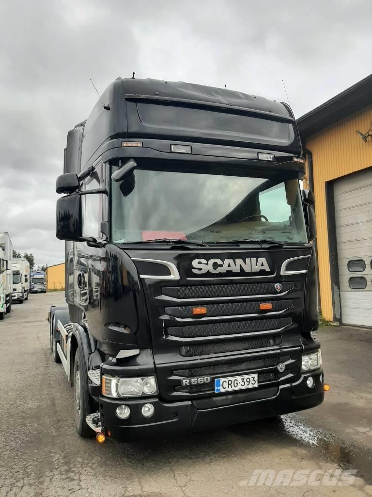 Scania R 560 Vinçli kamyonlar