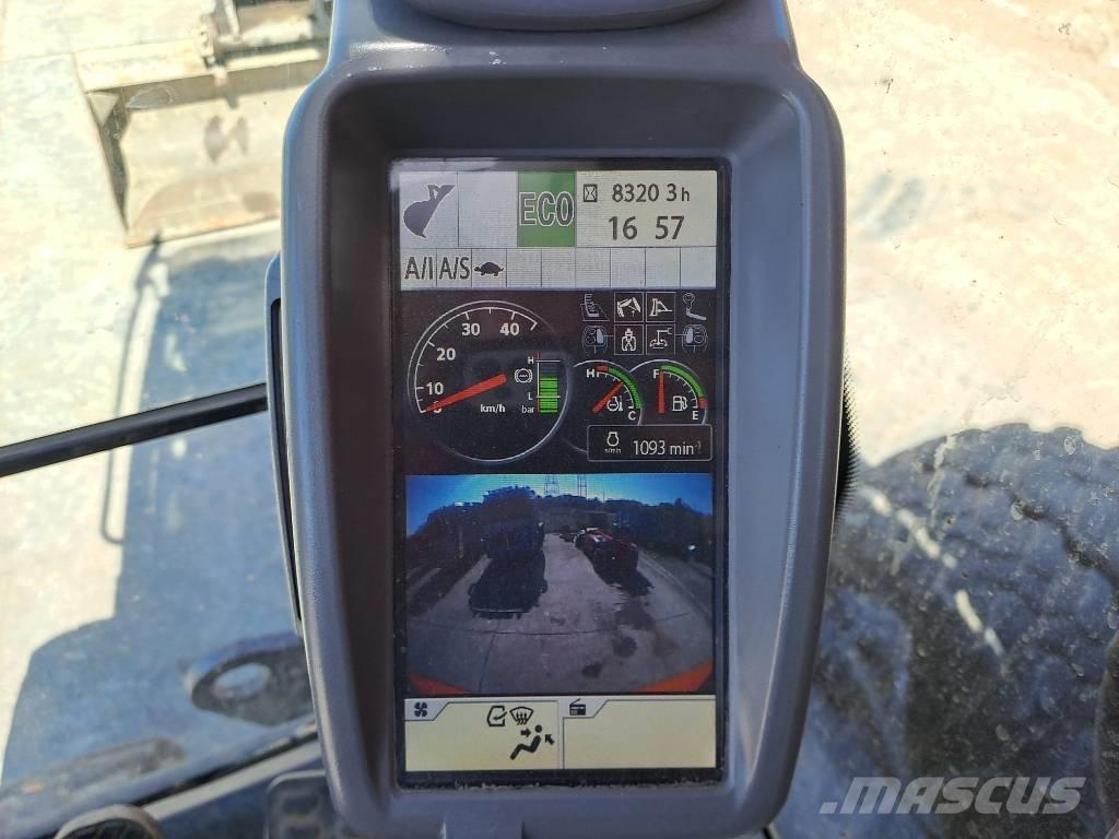 Hitachi ZX 170 W-5 B Lastik tekerli ekskavatörler