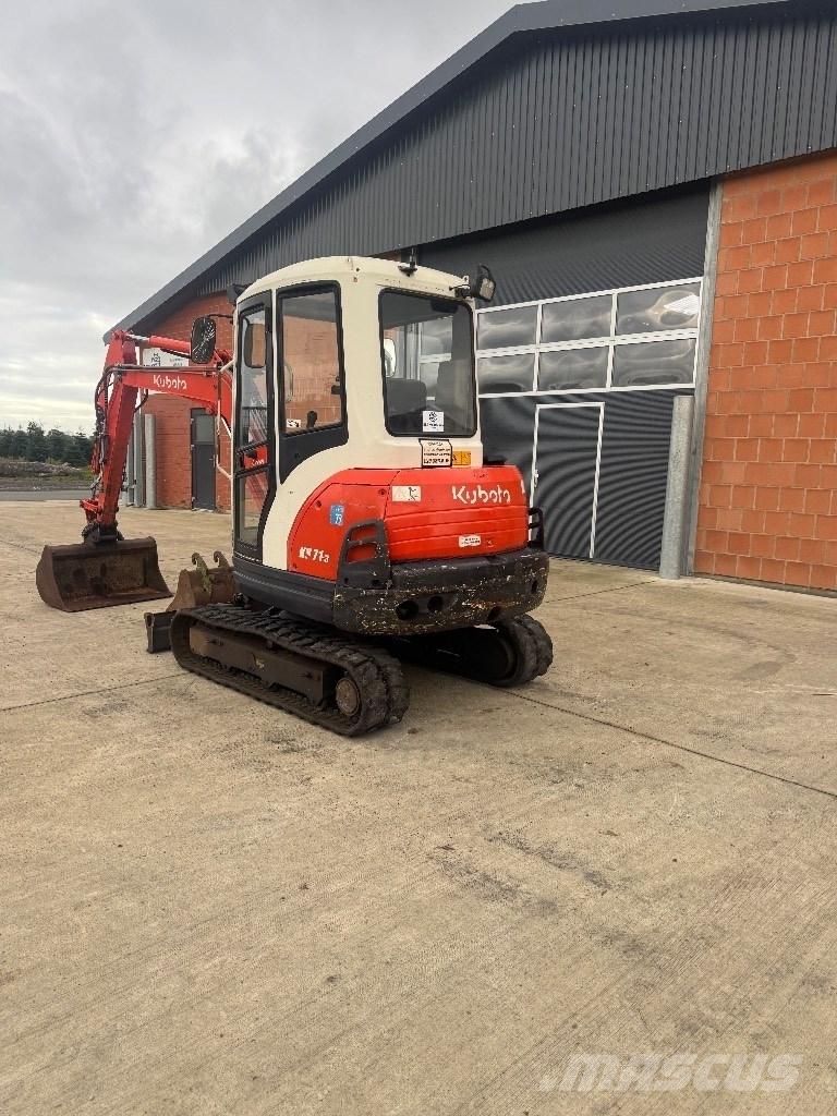 Kubota KX 71-3 Mini ekskavatörler, 7 tona dek