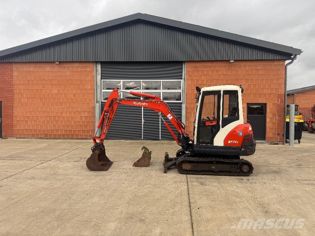 Kubota KX 71-3 Mini ekskavatörler, 7 tona dek