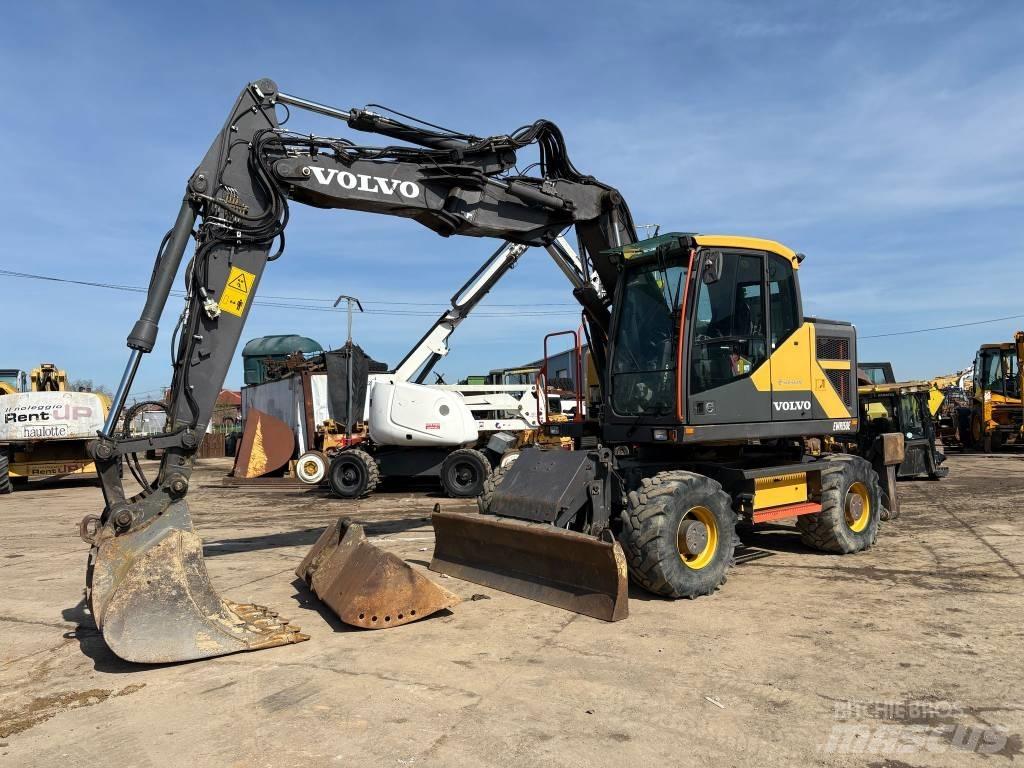 Volvo EW 150E Lastik tekerli ekskavatörler