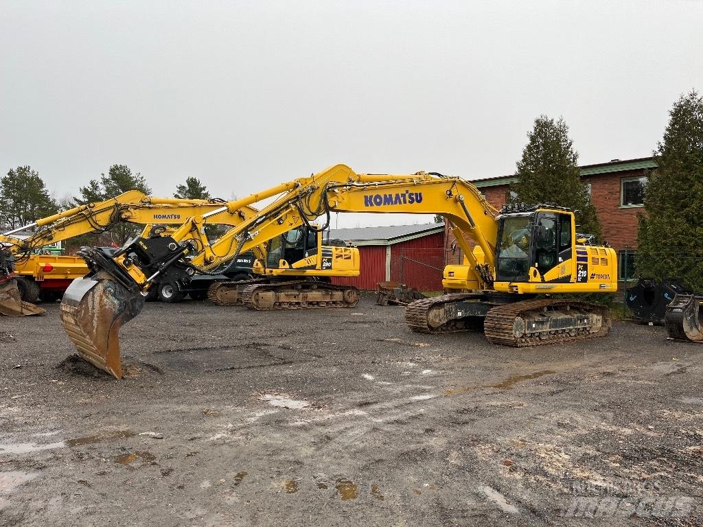 Komatsu PC210LC-11 Paletli ekskavatörler