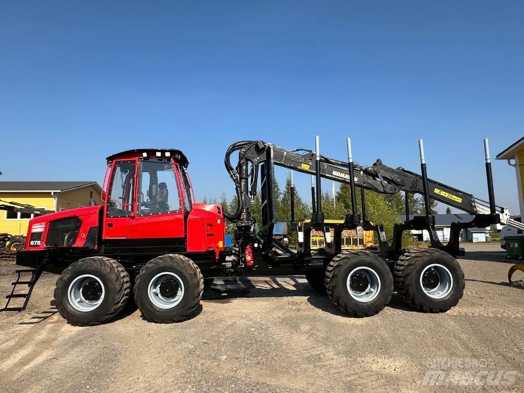 Komatsu 875 Tomruk yükleyici traktörler