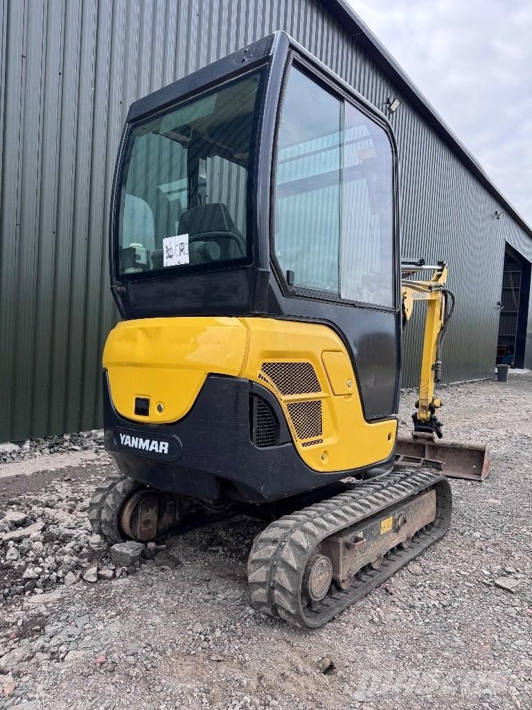 Yanmar SV 18 Mini ekskavatörler, 7 tona dek