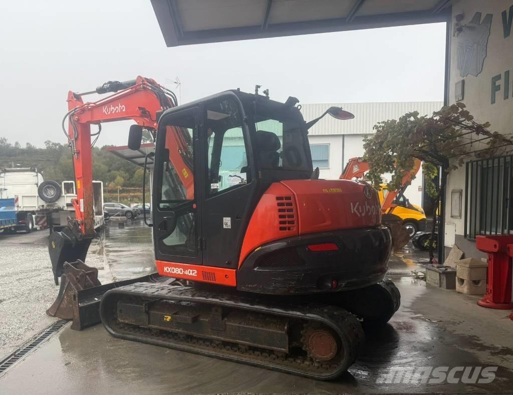 Kubota KX 080 Midi ekskavatörler 7 - 12 t