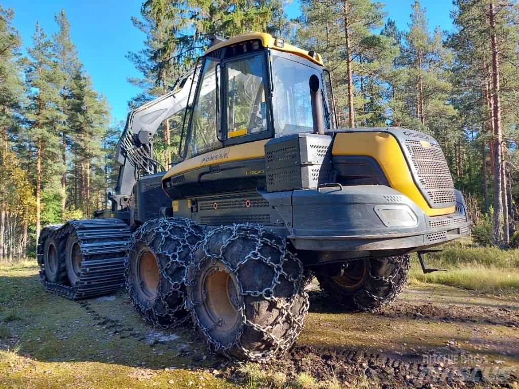 Ponsse ERGO 8W Biçerdöverler