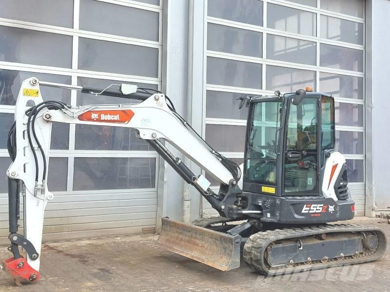 Bobcat E 55 z Mini ekskavatörler, 7 tona dek