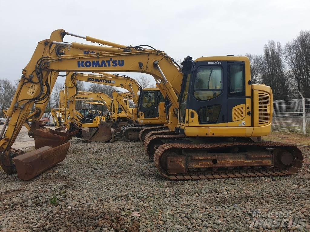 Komatsu PC138US-11 Paletli ekskavatörler