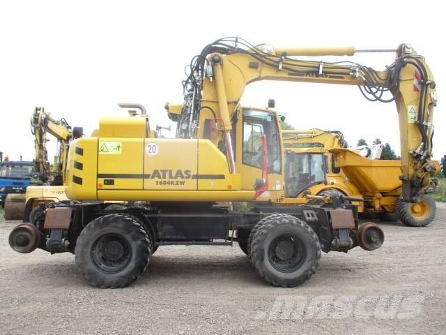 Atlas 1604 ZW Lastik tekerli ekskavatörler