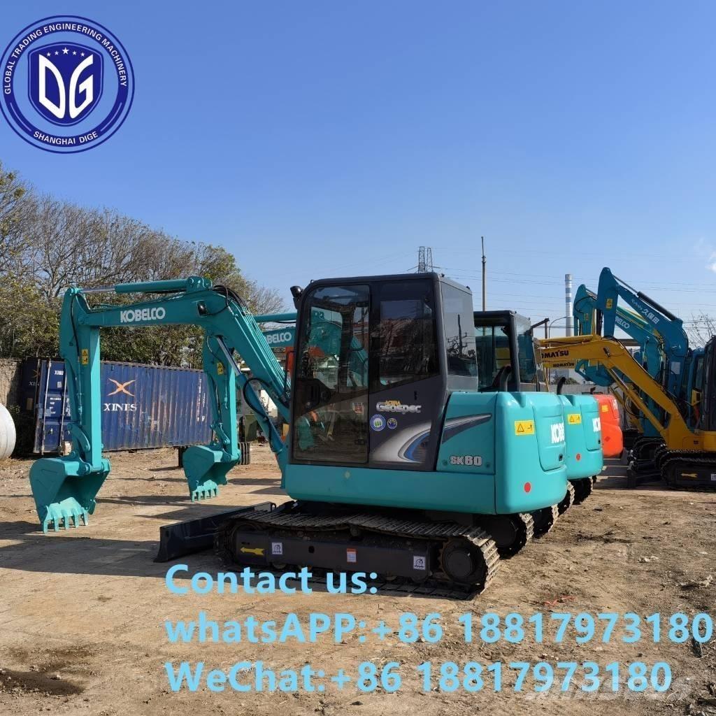Kobelco SK60-8 Mini ekskavatörler, 7 tona dek