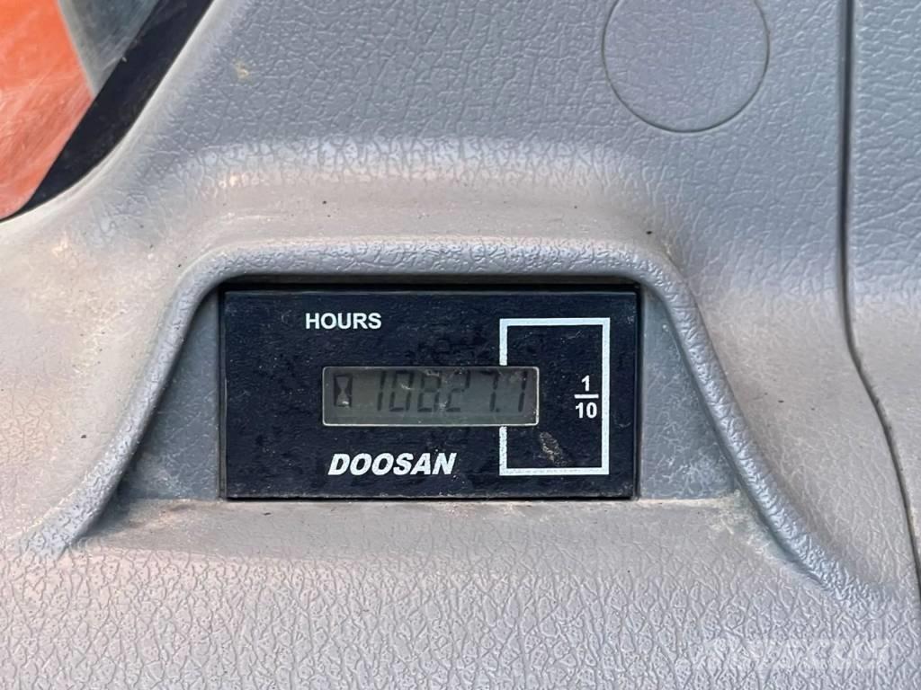 Doosan DX170W-5 Lastik tekerli ekskavatörler
