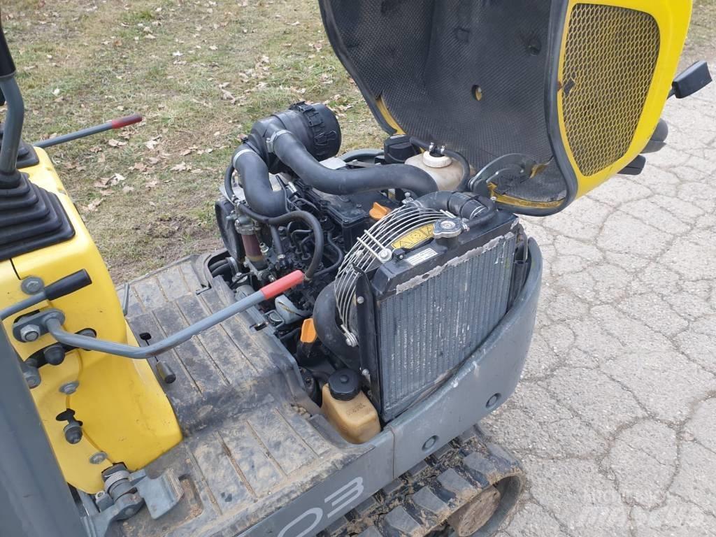 Wacker Neuson 803 Mini ekskavatörler, 7 tona dek