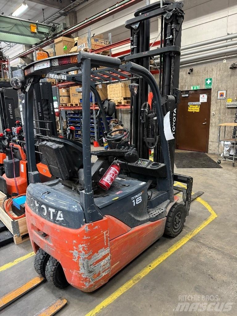 Toyota 8FBEK18T Elektrikli forkliftler