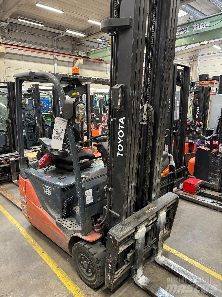Toyota 8FBEK18T Elektrikli forkliftler