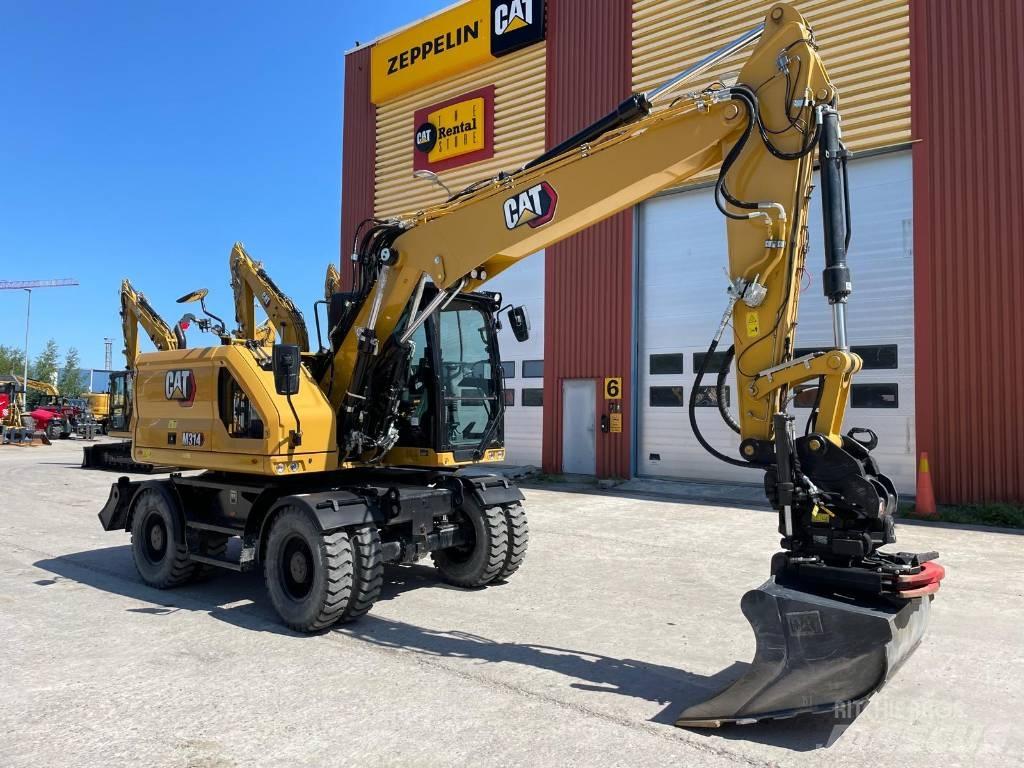 CAT M314 Lastik tekerli ekskavatörler