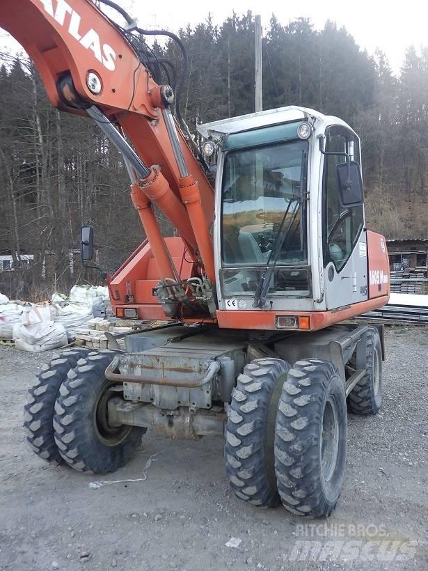 Atlas 1605 M Lastik tekerli ekskavatörler