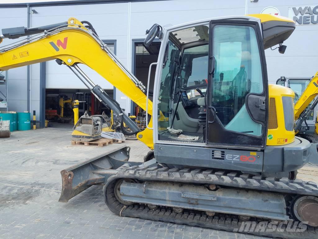 Wacker Neuson EZ 80 Paletli ekskavatörler