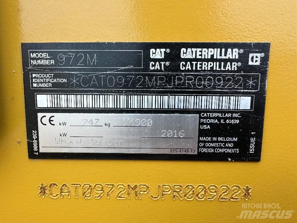 CAT 972 M Tekerlekli yükleyiciler